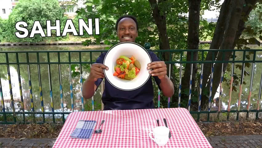 Words of the table in Swahili